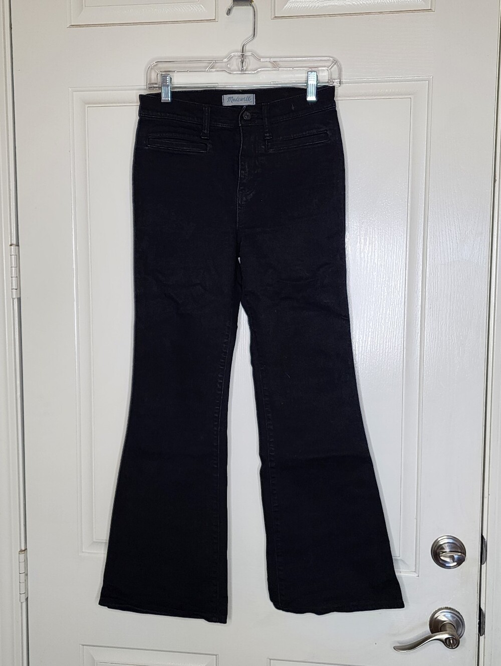 Madewell Flea Market Flare Jeans | Black | Size 26
